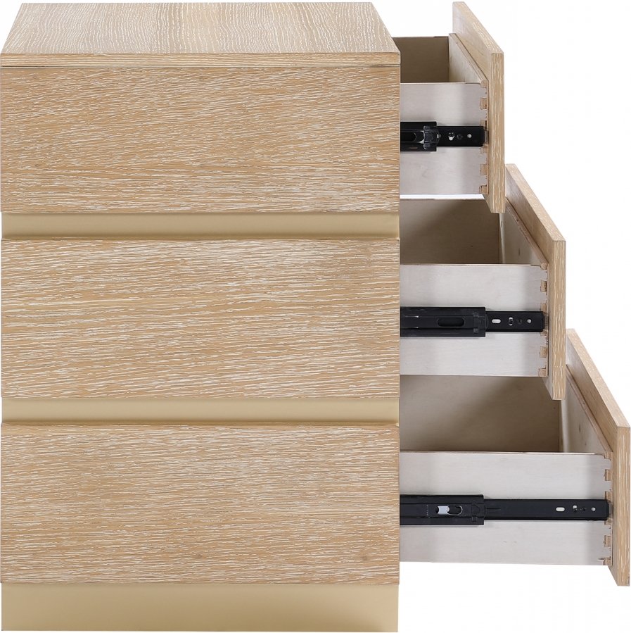 40278-4.jpg Zaylan Oak Veneer Night Stand - Image 5