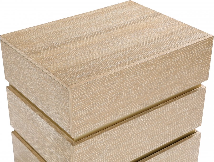 40278-6.jpg Zaylan Oak Veneer Night Stand - Image 7