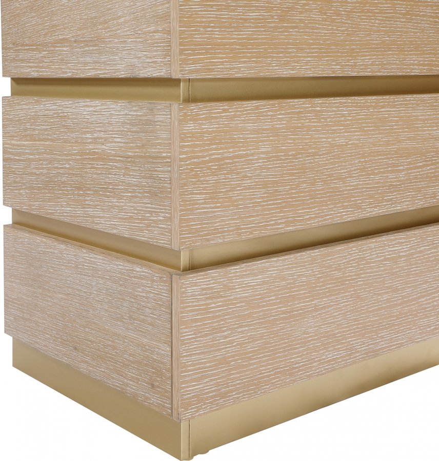 40278-7.jpg Zaylan Oak Veneer Night Stand - Image 8