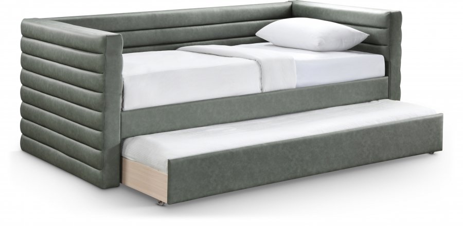 Beverly Vegan Leather Upholstered Twin Daybed