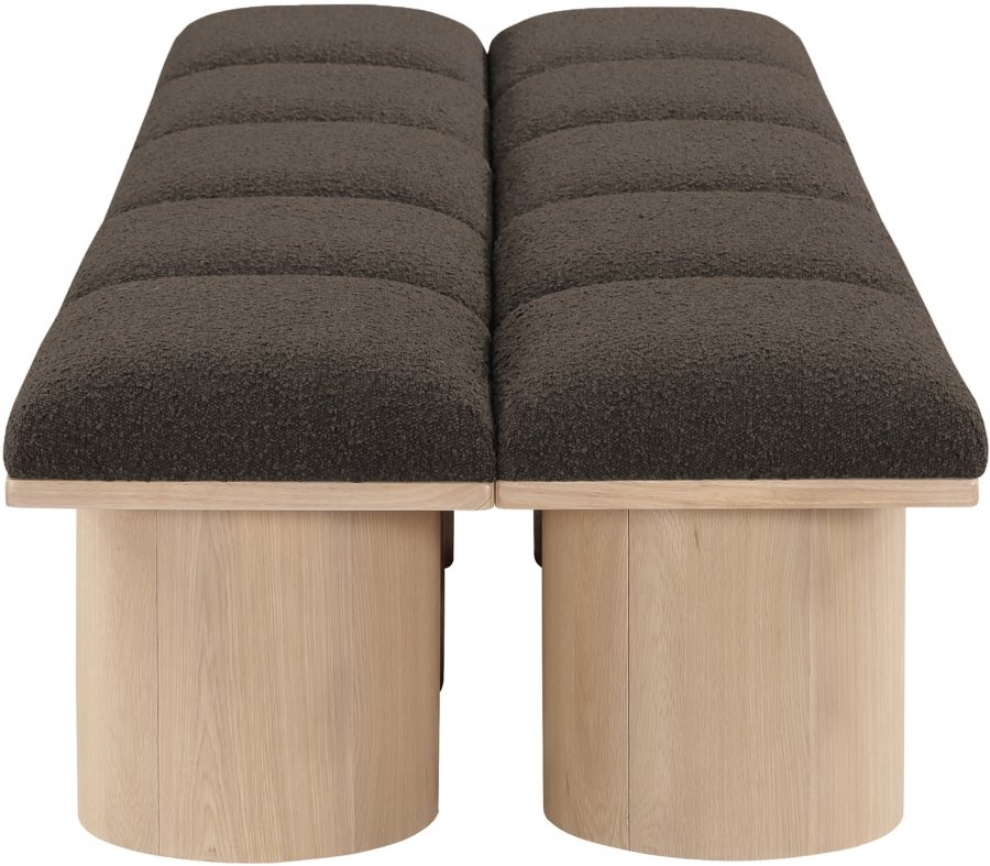 41024-3.jpg Pavilion Boucle Fabric Upholstered 10pc. Modular Bench - Image 4