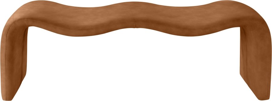 42061-2.jpg Willow Vegan Leather Upholstered Bench - Image 3