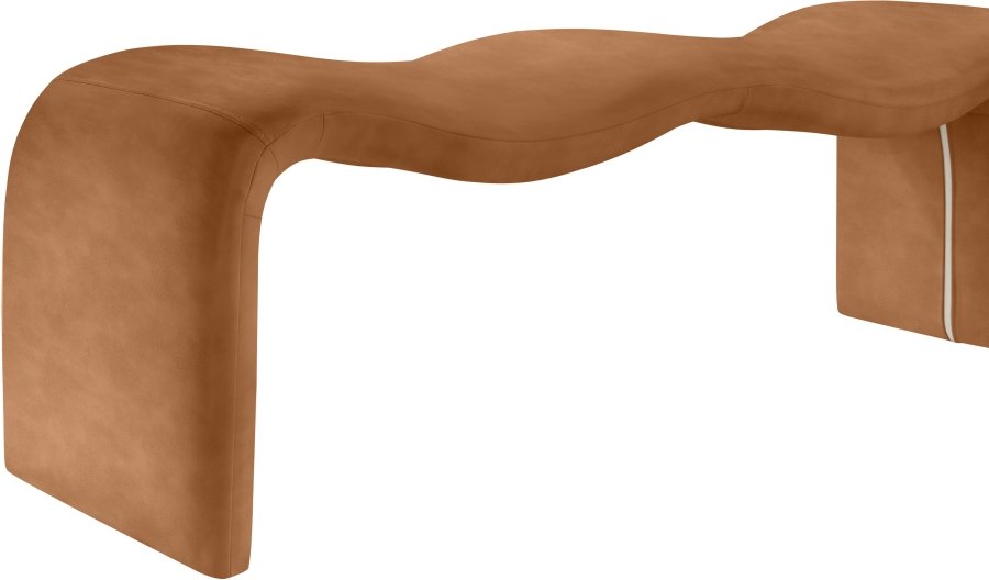 42061-7.jpg Willow Vegan Leather Upholstered Bench - Image 8