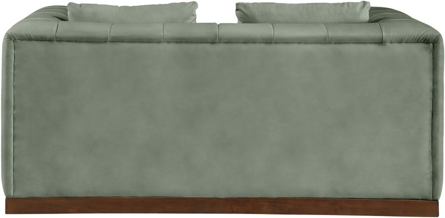 44374-2.jpg Mallina 67" Vegan Leather Upholstered Upholstered Loveseat - Image 3