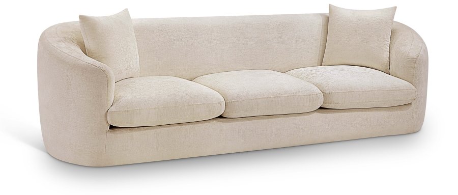 Penelope 92.5″ Chenille Fabric Upholstered Upholstered Sofa
