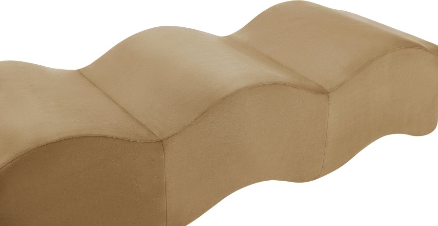 44638-5.jpg Wave Velvet Upholstered Bench - Image 6