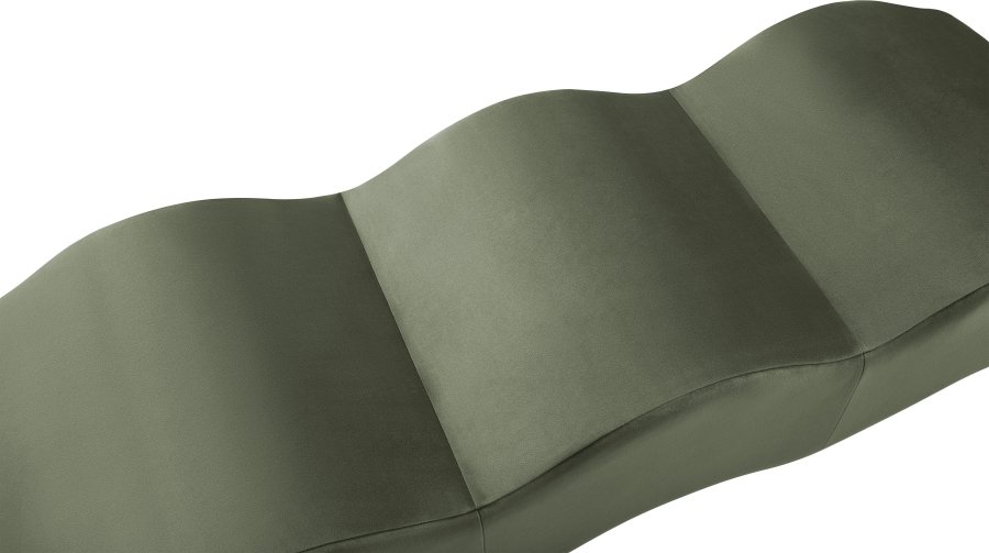 44644-6.jpg Wave Velvet Upholstered Bench - Image 7