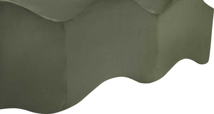 44644-8.jpg Wave Velvet Upholstered Bench - Image 9