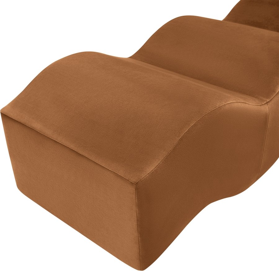 44646-10.jpg Wave Velvet Upholstered Bench - Image 11