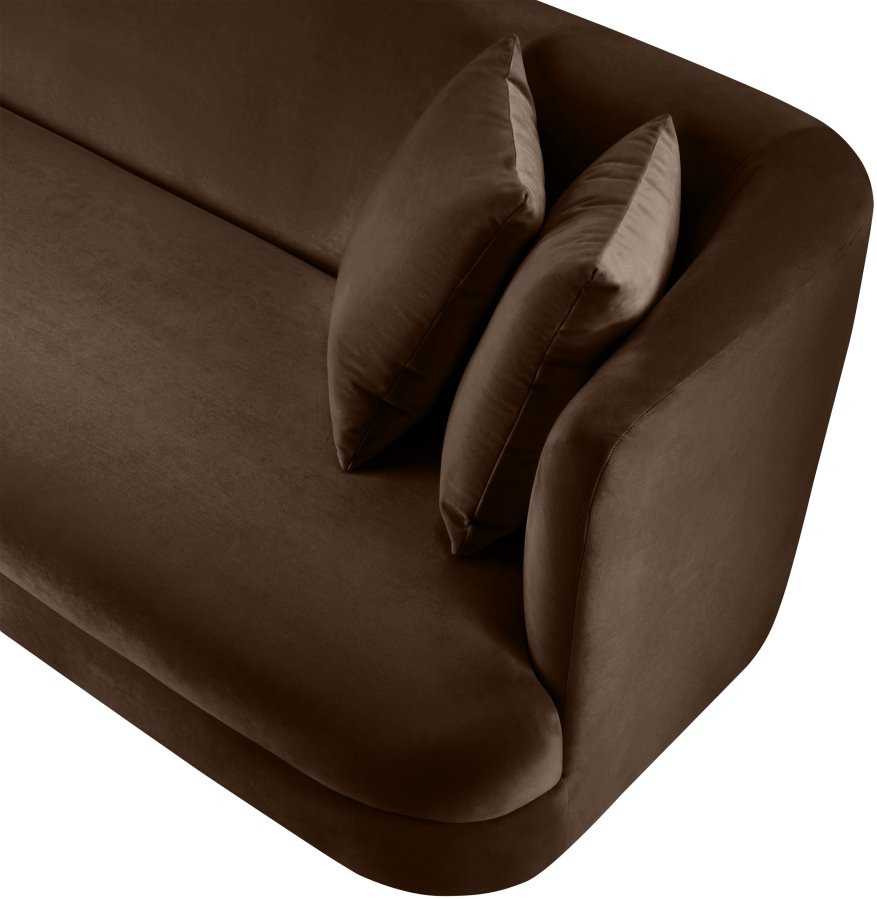 45408-10.jpg Alder 66" Velvet Upholstered Loveseat - Image 11