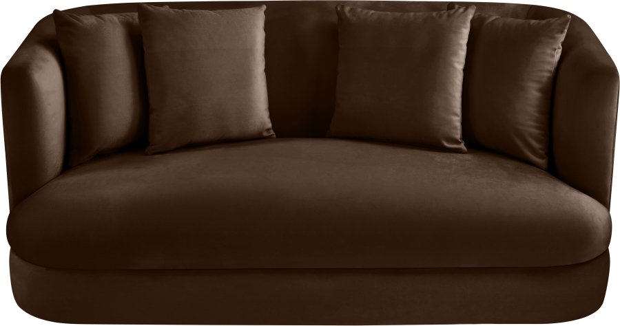 45408-3.jpg Alder 66" Velvet Upholstered Loveseat - Image 4