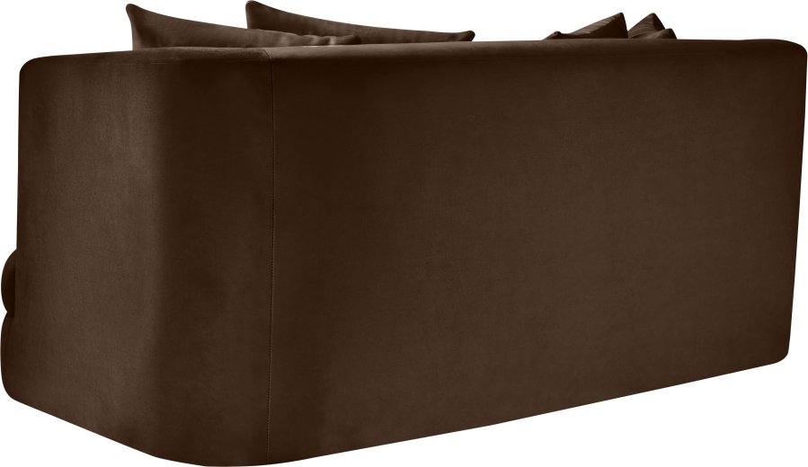 45408-5.jpg Alder 66" Velvet Upholstered Loveseat - Image 6