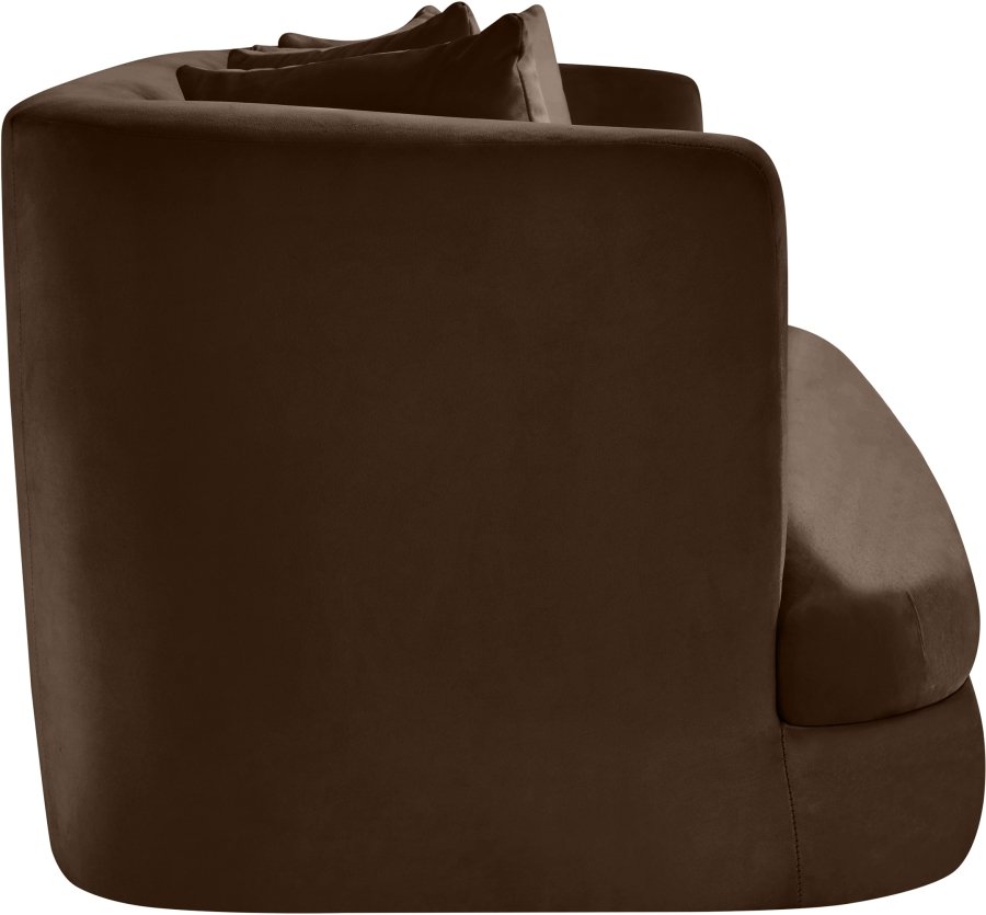 45408-6.jpg Alder 66" Velvet Upholstered Loveseat - Image 7