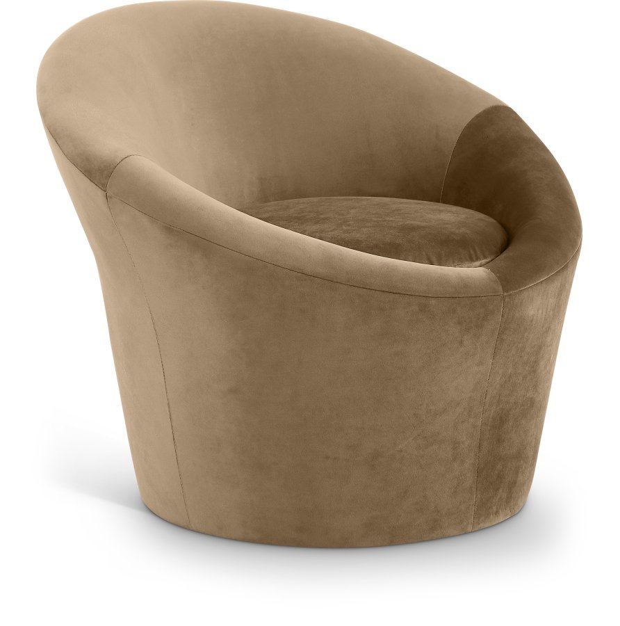 Tristan Velvet Upholstered Accent Chair