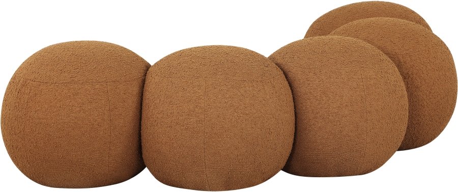 46151-5.jpg Apollo Boucle Fabric Upholstered Bench - Image 6