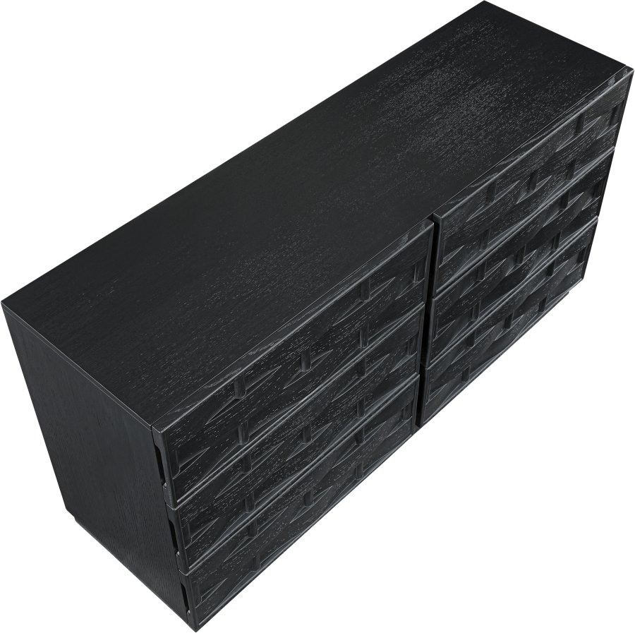 48596-6.jpg Weave Oak Veneer Dresser - Image 7