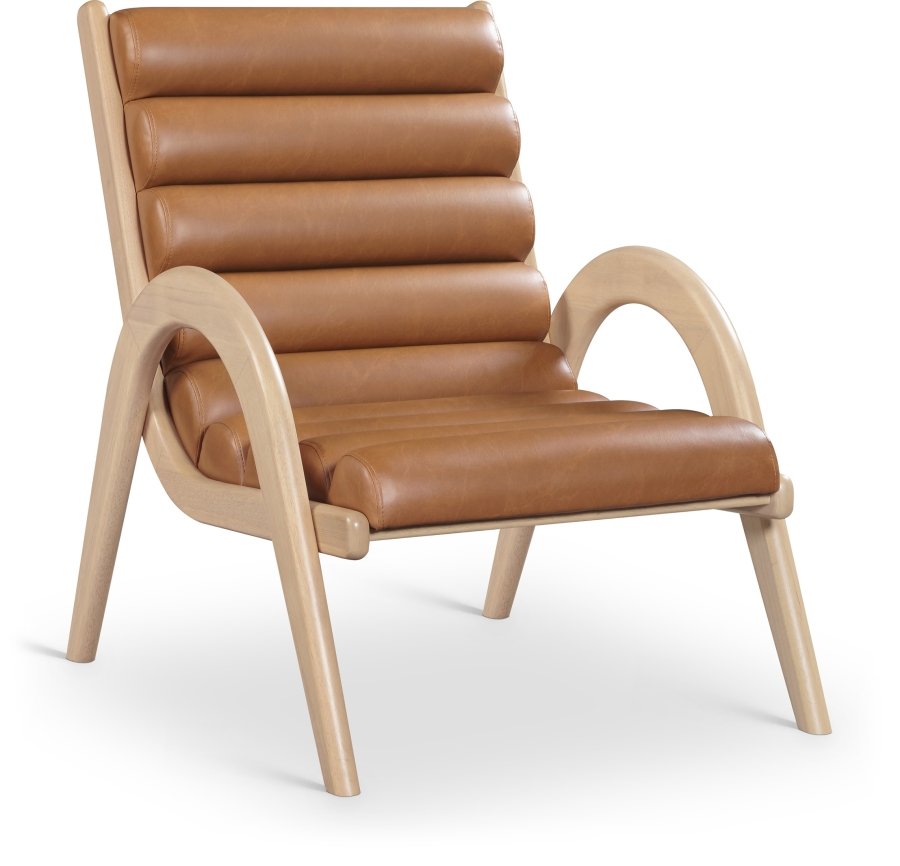 Randal Vegan Leather Upholstered Accent Chair