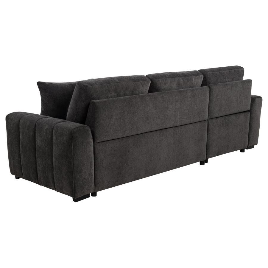 500349_10x900.jpg PASTRANA UPHOLSTERED SLEEPER SECTIONAL SOFA LAF CHAISE GREY - Image 10