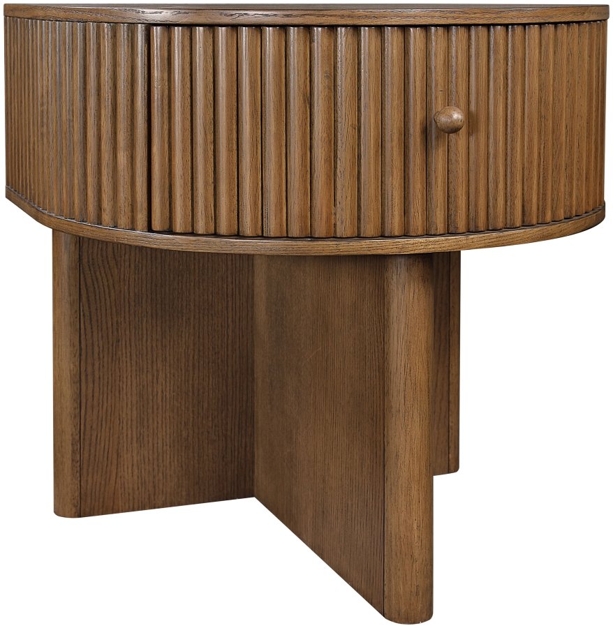 50411-4.jpg Cortland Acacia Veneer And Solid Wood Nightstand - Image 5