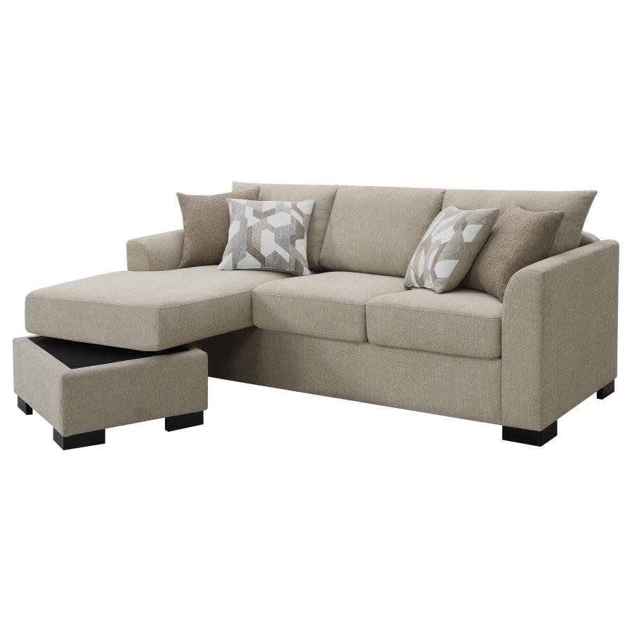 504778_08x900.jpg STOREY UPHOLSTERED SLEEPER SECTIONAL CHAISE SOFA CAMEL - Image 8
