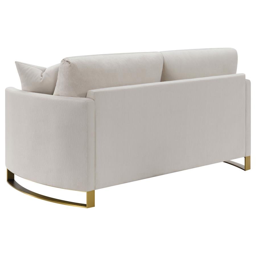 508821-S3_07x900.jpg CORLISS 3-PIECE UPHOLSTERED ARCHED ARM SOFA SET BEIGE - Image 8