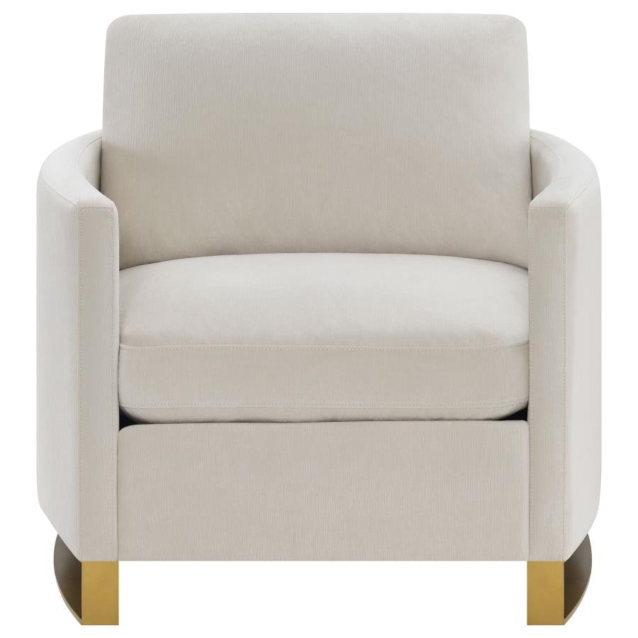 508821-S3_09x900.jpg CORLISS 3-PIECE UPHOLSTERED ARCHED ARM SOFA SET BEIGE - Image 10