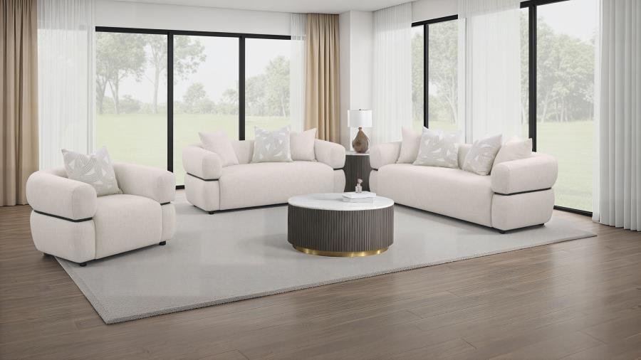 508961_13x900.jpg JEANETTE 84-INCH FABRIC UPHOLSTERED ROUND ARM SOFA BEIGE - Image 13