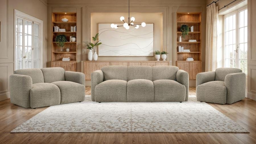 509815_13x900.jpg DORSET FABRIC UPHOLSTERED ROUND TRACK ARM LOVESEAT BROWN - Image 13