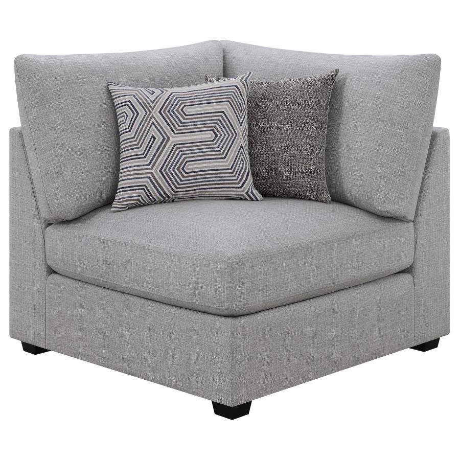 551511-S4B_07x900.jpg CAMBRIA 4-PIECE UPHOLSTERED MODULAR SECTIONAL SOFA GREY - Image 7
