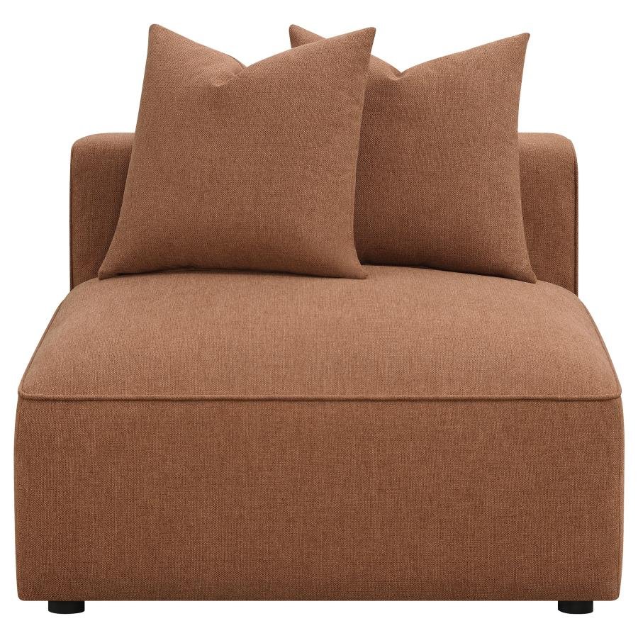 551591-SET_09x900.jpg JENNIFER 6-PIECE UPHOLSTERED MODULAR SECTIONAL TERRACOTTA - Image 9
