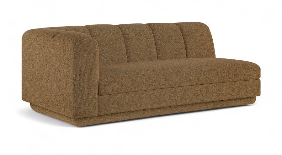 Modari 76.75″ Fabric Upholstered Sofa