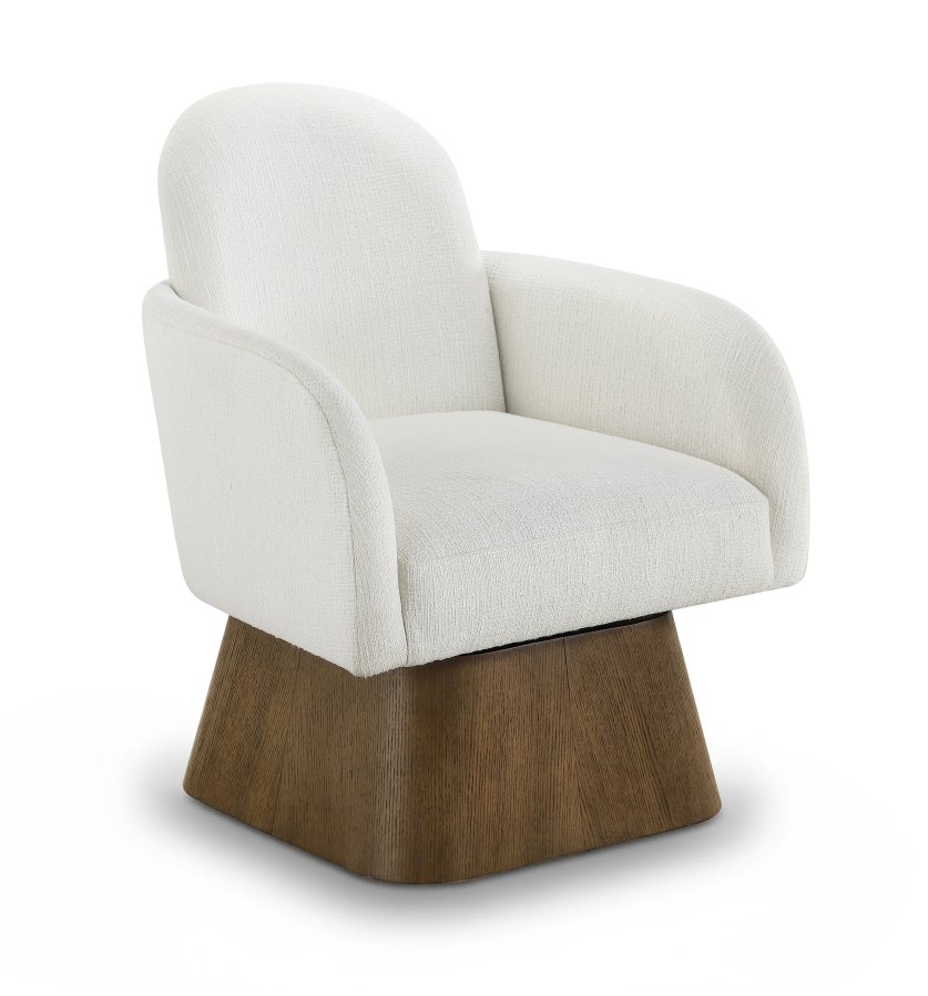 Marlowe Linen Textured Fabric Upholstered Chair