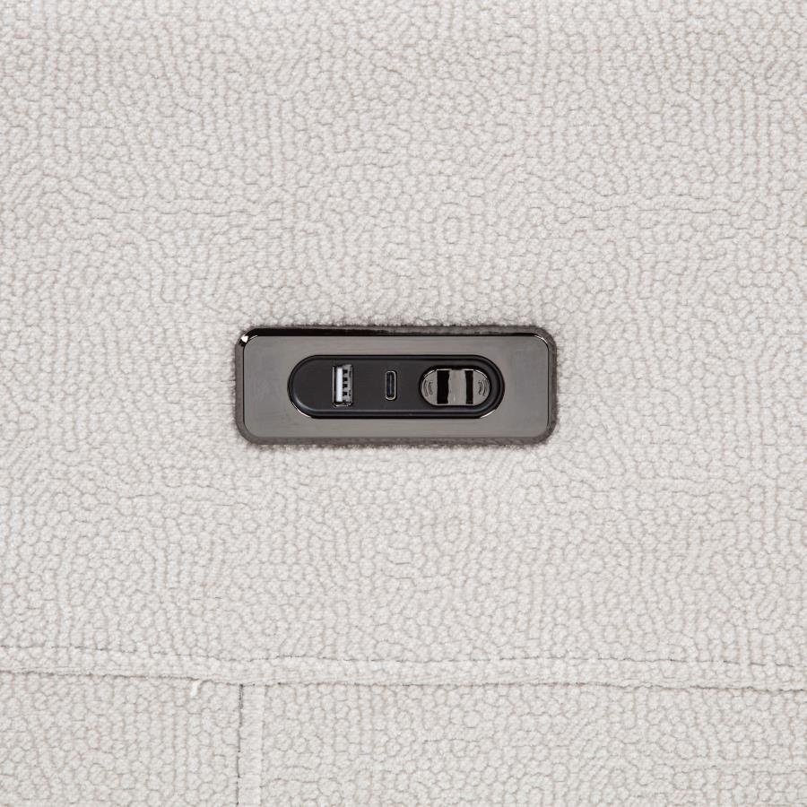 610151P_09x900.jpg KENNETT CHENILLE UPHOLSTERED POWER RECLINING SOFA IVORY - Image 9