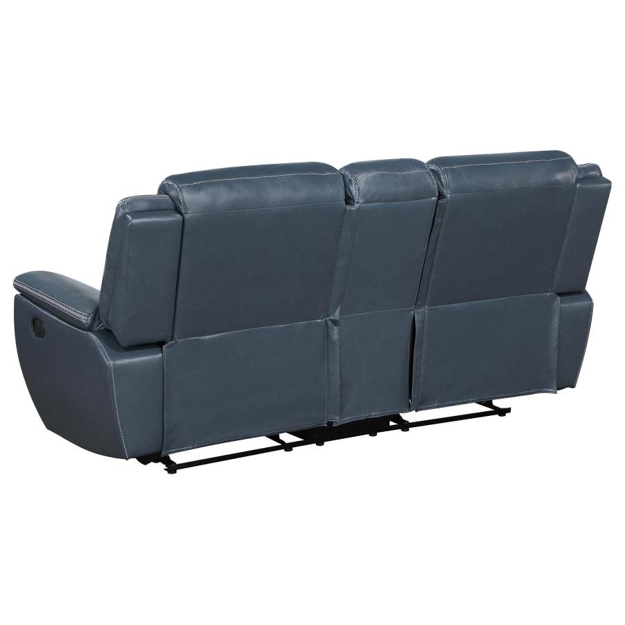 610271-S3_07x900.jpg SLOANE 3-PIECE UPHOLSTERED RECLINING SOFA SET BLUE - Image 7
