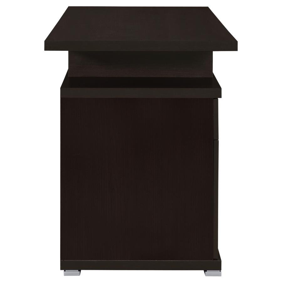800109_10x900.jpg IRVING 47-INCH 2-DRAWER OFFICE COMPUTER DESK CAPPUCCINO - Image 10