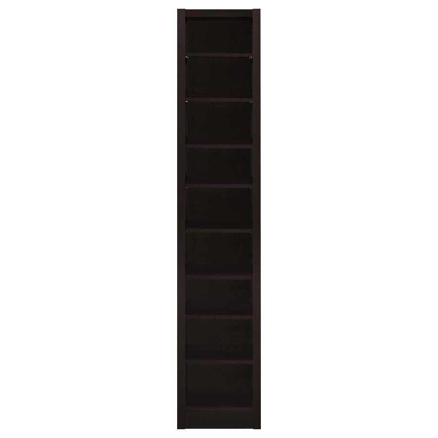 800285_03x900.jpg ELIAM 71-INCH 8-SHELF BOOKCASE CAPPUCCINO - Image 3