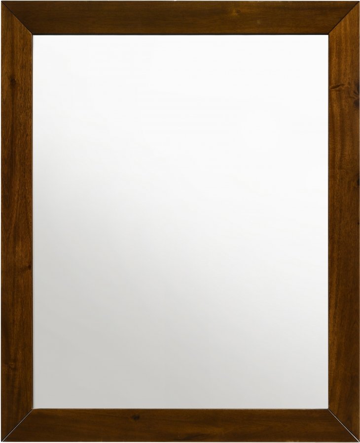 8133-2.jpg Reed Wood Frame Mirror - Image 3