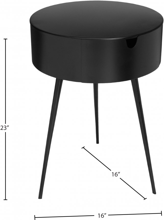 9058_0.jpg Bali Iron Side Table | Nightstand - Image 7