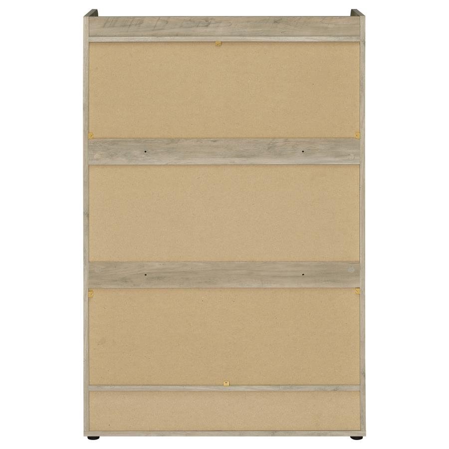 950403_09x900.jpg DENIA 3-TIER ENGINEERED WOOD SHOE CABINET WHITE - Image 9