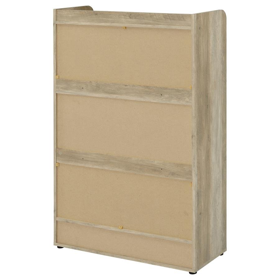 950403_10x900.jpg DENIA 3-TIER ENGINEERED WOOD SHOE CABINET WHITE - Image 10