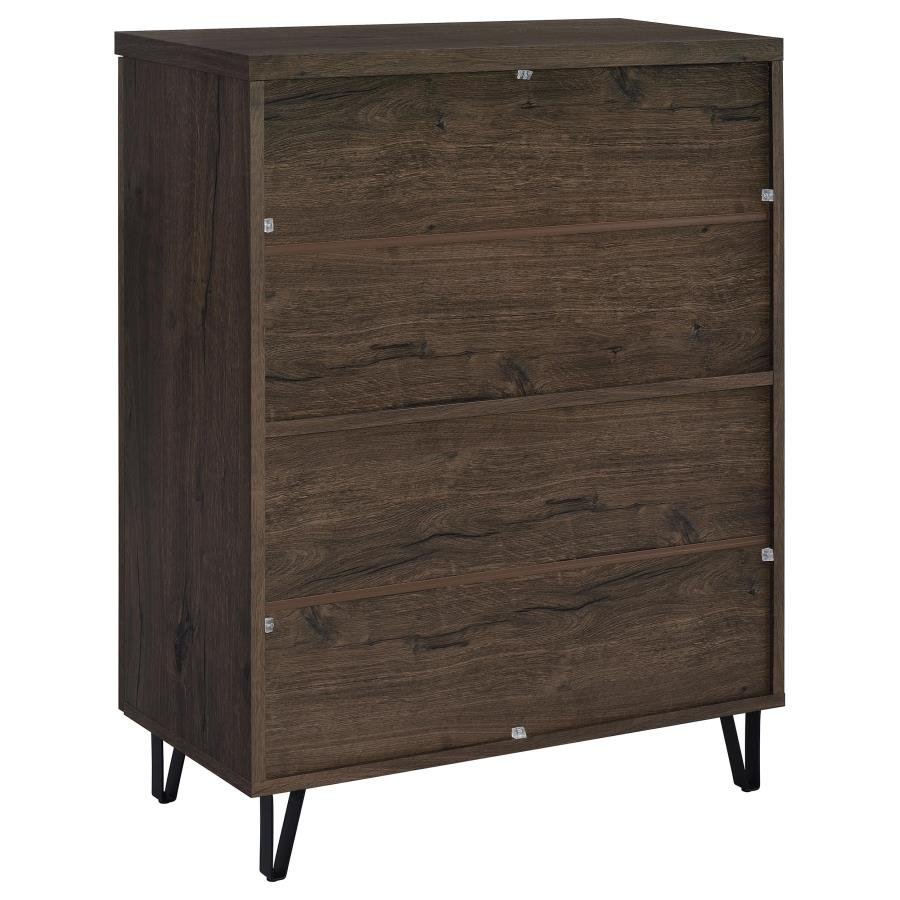 950423_07x900.jpg BRIXTON 2-DOOR ENTRYWAY SHOE STORAGE CABINETS SMOKED OAK - Image 7