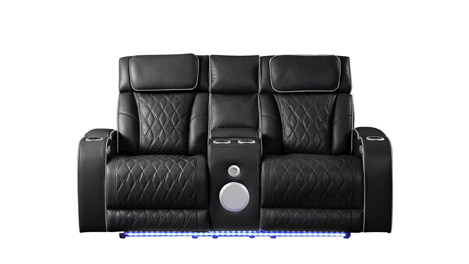 FORTUNER LOVESEAT BLACK