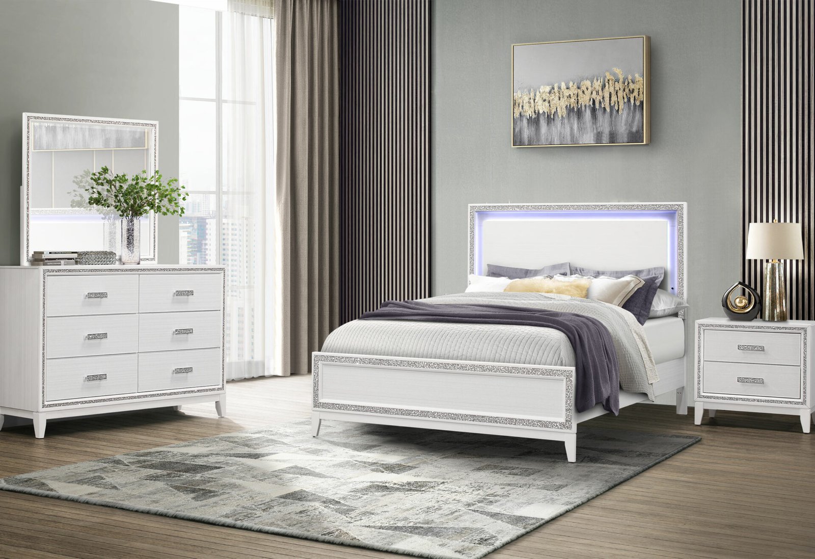 Lily-Queen-4PCS-RSC-2-1.jpg LILY WHITE MIRROR - Image 4