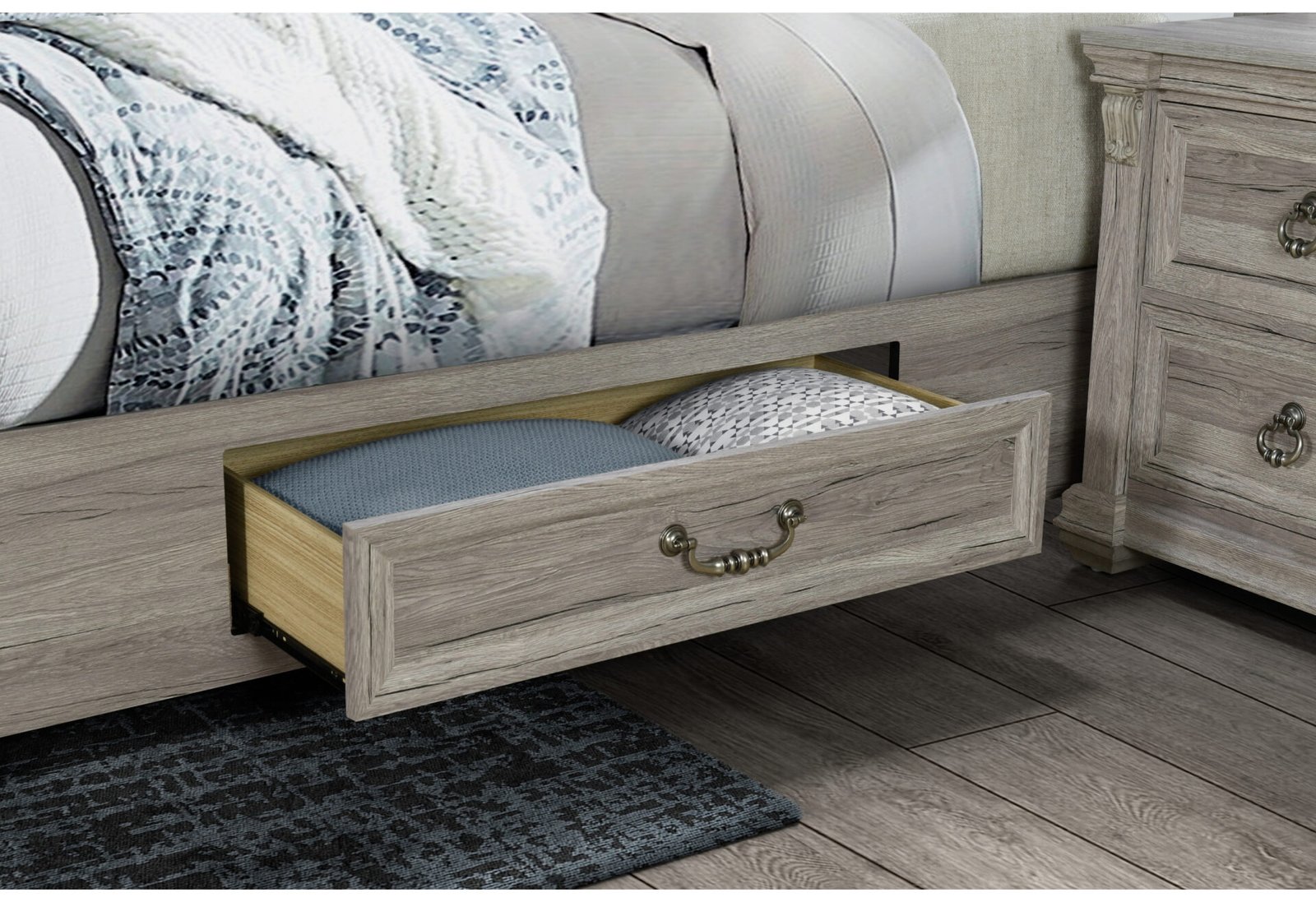 ROWAN-NATURAL-FB-SR-STR-DETAIL.jpg ROWAN NATURAL QUEEN BED WITH STORAGE - Image 4