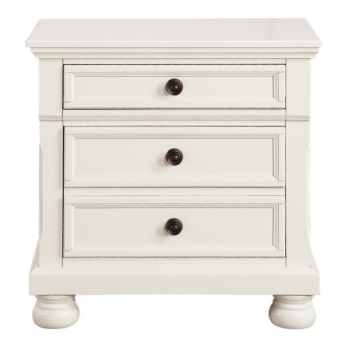 1714W-4 Night Stand, Hidden Drawer