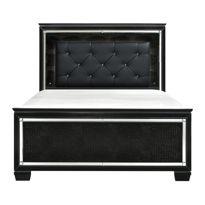1916BK-1* Queen Bed, LED Lighting