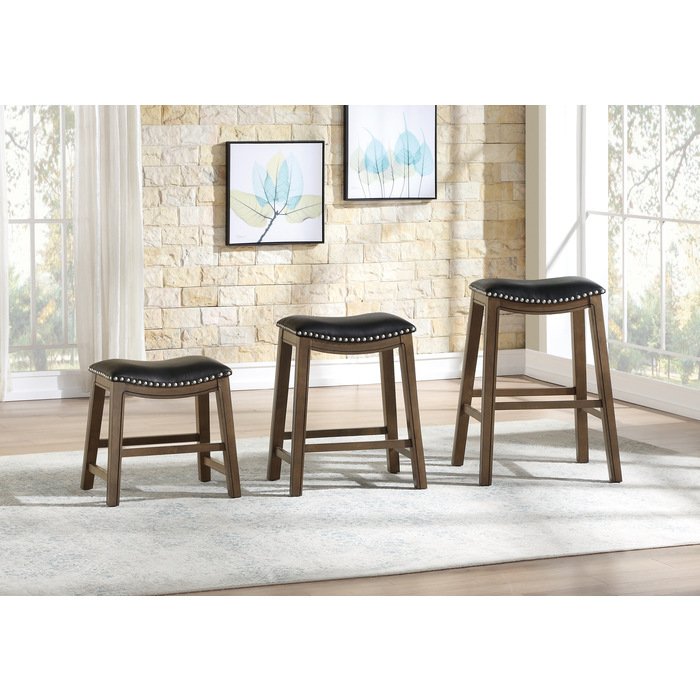 5682blk 29 29 pub height stool, black 5682blk 29 29 pub height stool, black