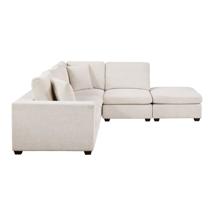 8310nbe*52acc1acrot 5 piece modular sectional with ottoman 8310nbe*52acc1acrot 5 piece modular sectional with ottoman