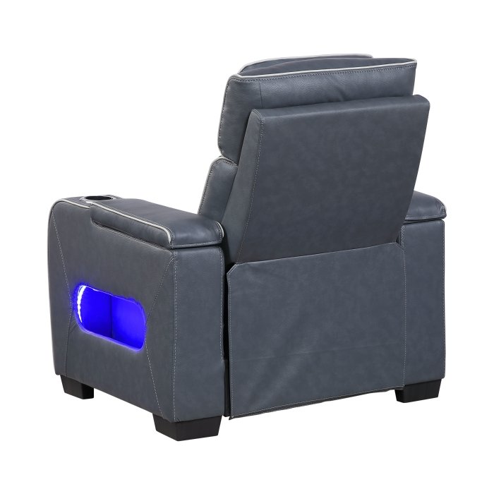 8344bue 1pwhm power reclining chair with power headrest, cup holder, storage arms(top and side), air massage, heat, led lighting and charging ports 8344bue 1pwhm power reclining chair with power headrest, cup holder, storage arms(top and side), air massage, heat, led lighting and charging ports
