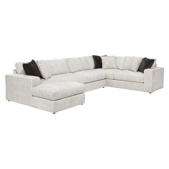8401BES*3LCRT 3-Piece Sectional with Left Chaise